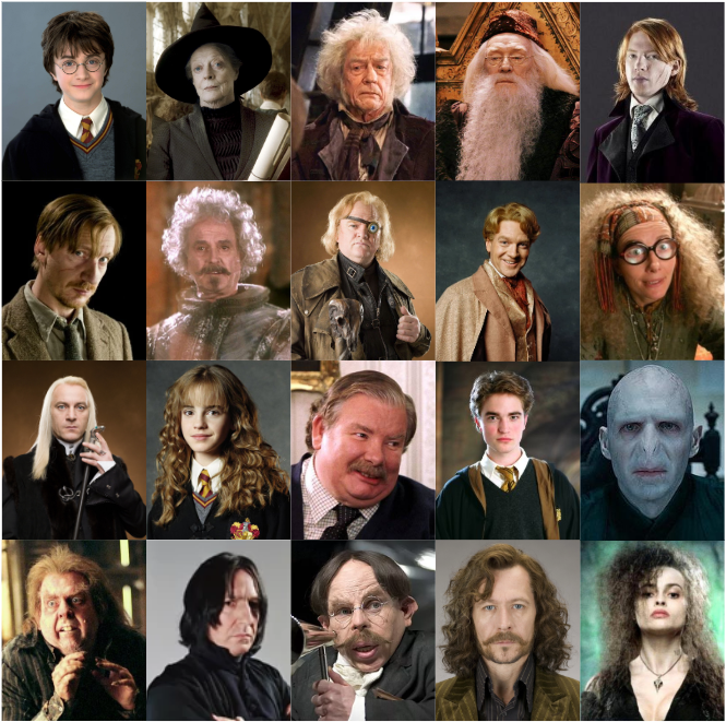 famous actors in harry potter
